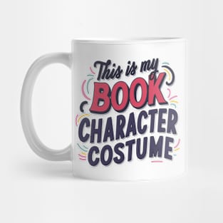 This Is My Book Character Costume Funny Book Halloween Mug